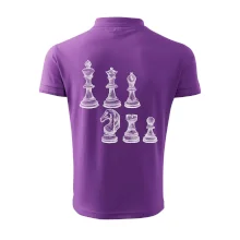 Šachové figurky kreslené