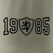 Narozeninový motiv - znak - 1985