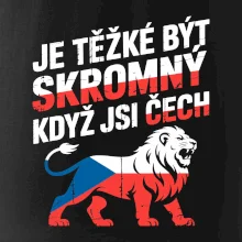 Lev - Je těžké být skromný když jsi čech