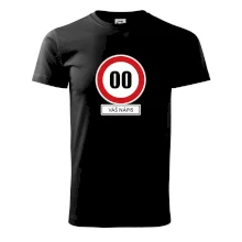 Dopravní značka - rychlost - váš nápis