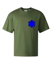 Rescue - Hvězda na prsu +  nápis na zádech