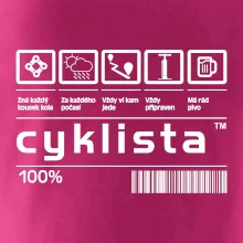 Čárový kód - Cyklista