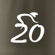Cyklista slaví dvacítku (20)