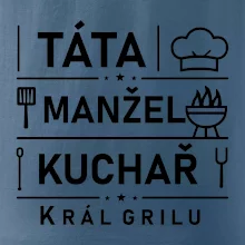 Táta manžel kuchař král grilu