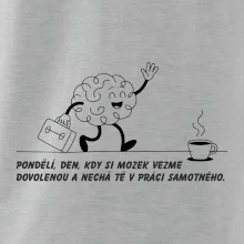 Pondělí, den, kdy si mozek vezme dovolenou