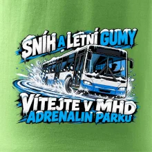 Sníh a letní gumy MHD adrenalin park