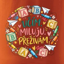 Učím miluju přežívám školní abeceda