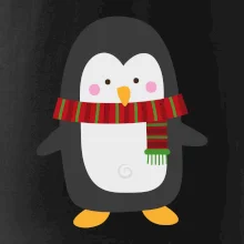 Tučňák se šálou