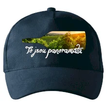 To jsou panoramata vinice