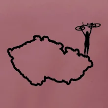 Cyklistka - Mapa ČR