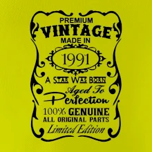 Vintage Etiketa - 1991