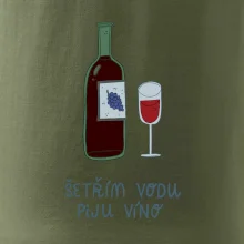 Šetřím vodu piju víno (studio-arte.cz)