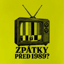 Zpátky před rok 1989 retro televize