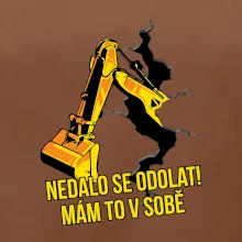 Nedalo se odolat, mám to v sobě bagr