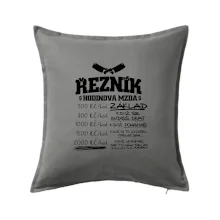 Hodinová mzda řezník