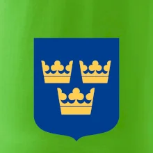 Švédský znak tři korunky velký