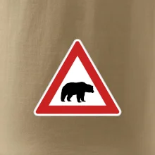 Dopravní značka - Pozor lední medvěd