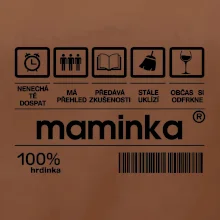 Čárový kód Maminka