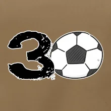 Fotbal kulaté narozeniny 30