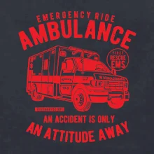 Ambulance červená