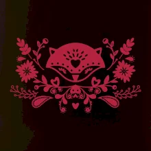 Folklor - hlava lišky