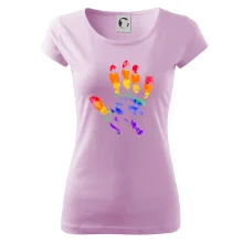 LGBT hand print