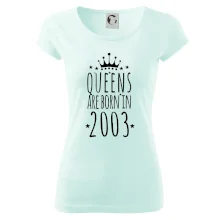 Queens are born in 2003