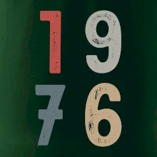 Vintage číslice 1976