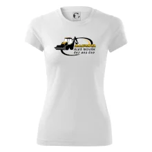 Bagrista v kruhu - vlastní nápis