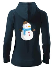 Sněhulák se šálou