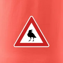 Dopravní značka - Pozor havran