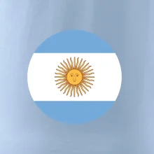 Argentina vlajka kulatá