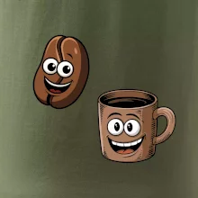 Parové triko - Hrnek a káva