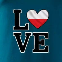 Love Polská vlajka