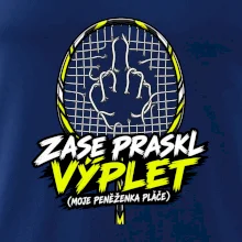 Badminton prasklý výplet