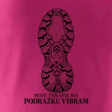 Moje terapie má podrážku Vibram