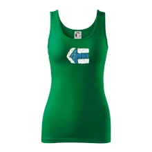 Párová turistická značka modrá