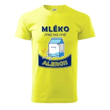 Mléko má na mě alergii