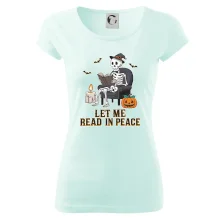 Let me read in peace