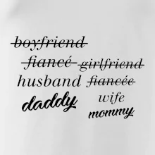 Partnerské triko nastávající rodiče