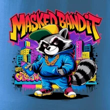 Mýval - masked bandit grafitti