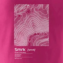 Smrk - vrstevnice v obdélníku