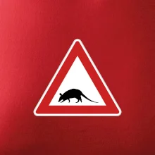 Dopravní značka - krysa