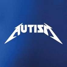 Autism rock nápis