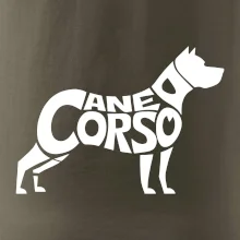Cane corso nápis v těle