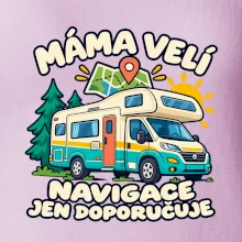 Máma velí navigace jen doporučuje rodinný karavan