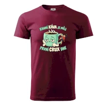 Ranní káva první crux dne