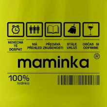 Čárový kód - Maminka