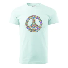 Peace symbol mandela