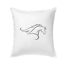 Kůň - bežící silueta hlavy